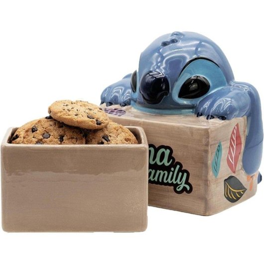 Barattolo Biscotti AbyStyle Lilo & Stitch Disney Ceramica Multicolore