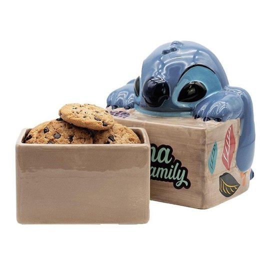 Barattolo Biscotti AbyStyle Lilo & Stitch Disney Ceramica Multicolore