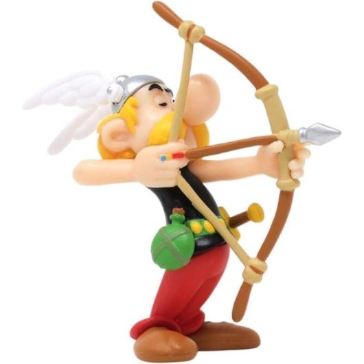 Figura coleccionable Plastoy Astérix Disparando con Arco 7 cm