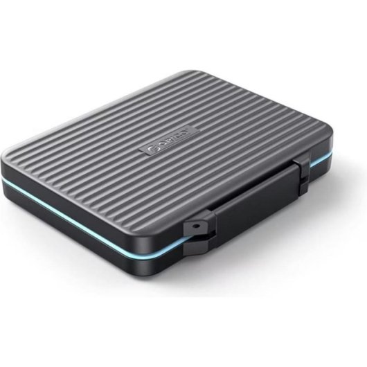 Caja PC Orico PHCD Compatta ABS EVA Nera con Karabinerhaken