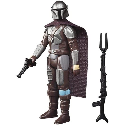 Figura de acción Hasbro Star Wars The Mandalorian Beskar 10 cm Retro Collection
