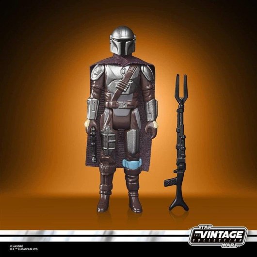 Figura de acción Hasbro Star Wars The Mandalorian Beskar 10 cm Retro Collection