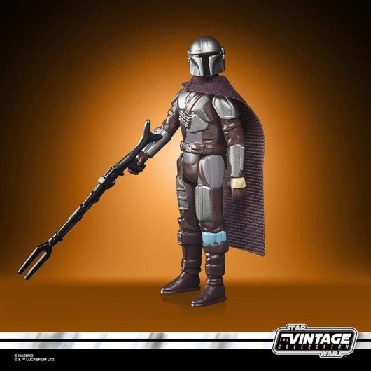 Figura de acción Hasbro Star Wars The Mandalorian Beskar 10 cm Retro Collection