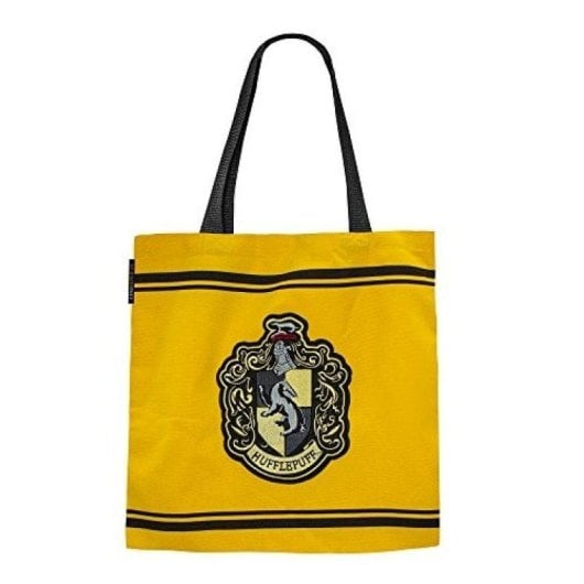 Bolsa Tote Cinereplicas Hufflepuff Harry Potter Algodón 100%