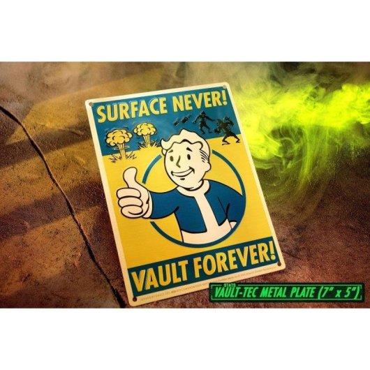 Caja Metálica Fallout Vault 33 Kit Lucy Dweller Doctor Collector