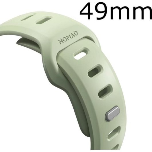 Nomad Tempo Band FKM Armband Apple Watch Ultra 49 mm Gruen