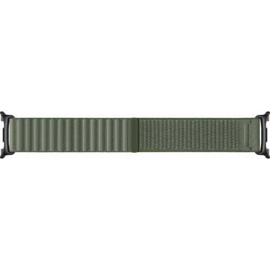 Armband Sport Samsung Galaxy Watch 8/9 Nylon Olive 20 mm Schnellverschluss
