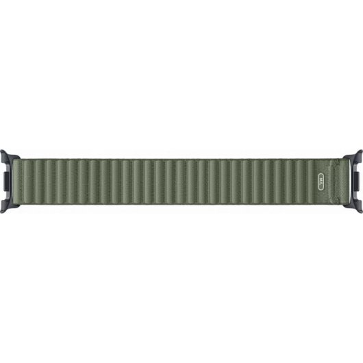 Armband Sport Samsung Galaxy Watch 8/9 Nylon Olive 20 mm Schnellverschluss