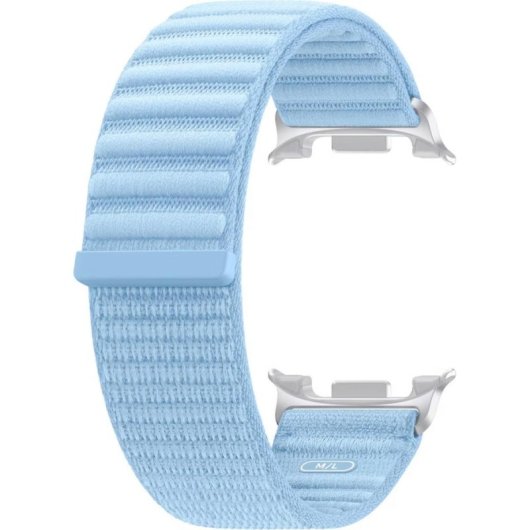 Armband Nylon Blau M/L fuer Samsung Galaxy Watch 8/8 Classic/9 Quick Release