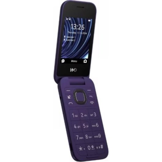 HMD 2660 Flip Bluetooth WLAN Dual SIM Violett