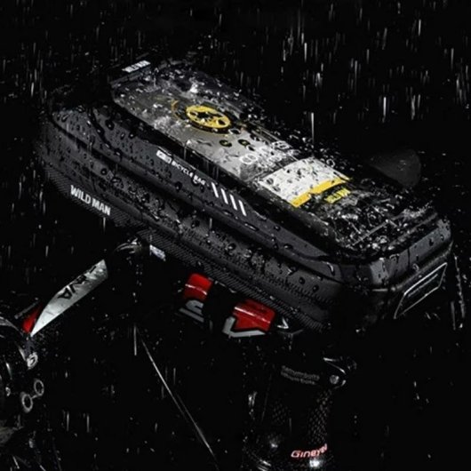 Supporto bici Wildman X3 nero Bluetooth USB batteria rimovibile