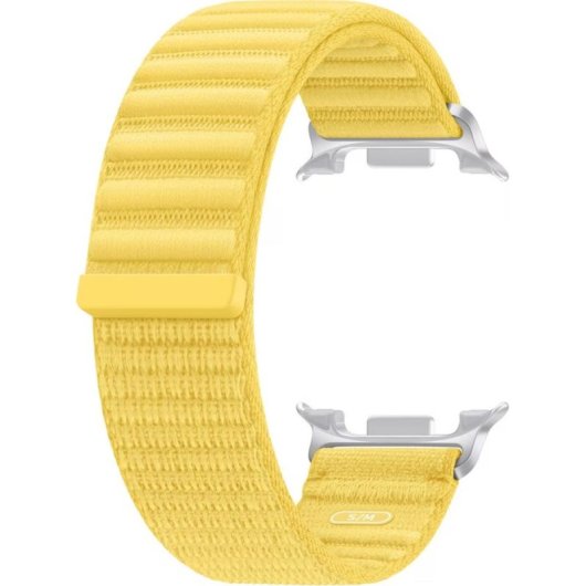 Nylon Gelb Quick Release Armband fuer Samsung Galaxy Watch 8/8 Classic/9
