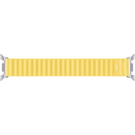 Nylon Gelb Quick Release Armband fuer Samsung Galaxy Watch 8/8 Classic/9