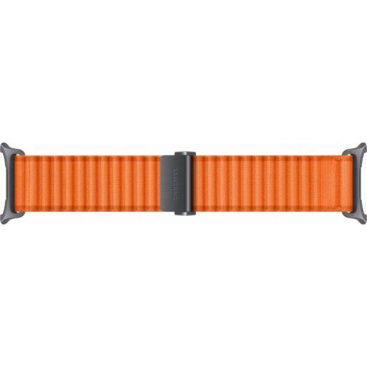 Uhrenarmband Samsung Trail Band Galaxy Watch Ultra orange Nylon Titan