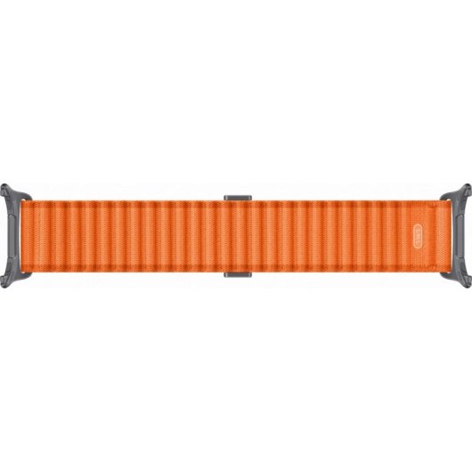 Uhrenarmband Samsung Trail Band Galaxy Watch Ultra orange Nylon Titan