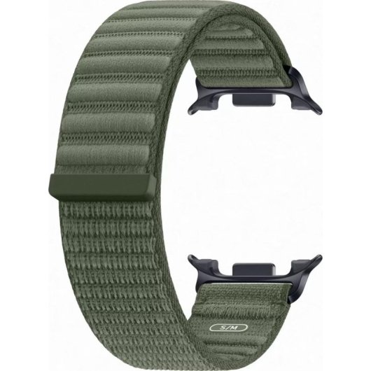 Nylon-Armband 20 mm Samsung Galaxy Watch Olive S/M