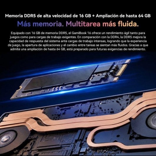 Portatile Blackview GamiBook 16 16" Intel Core i7-13650HX 16GB 1TB SSD RTX 5060 Windows 11