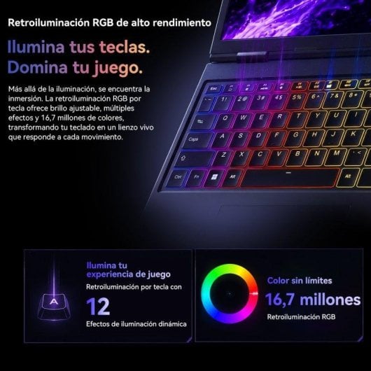 Portatile Blackview GamiBook 16 16" Intel Core i7-13650HX 16GB 1TB SSD RTX 5060 Windows 11