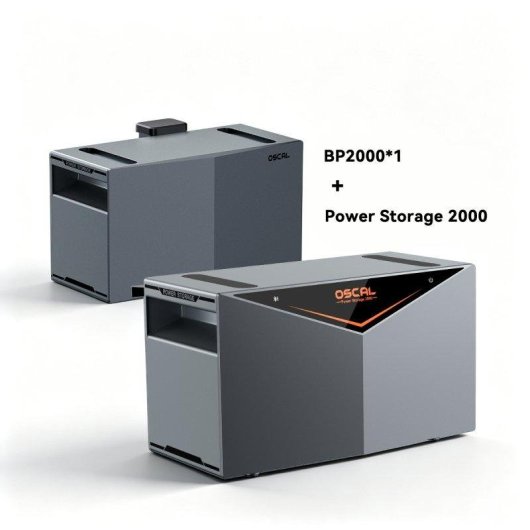Estación de energía Oscal Power Storage 2000 1920Wh 1200W LiFePO4 IP65 Control WiFi Bluetooth