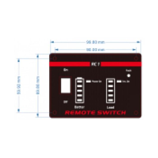 Pannello di controllo remoto Gembird EG-PWC-PSWRC-01 cablato per inverter