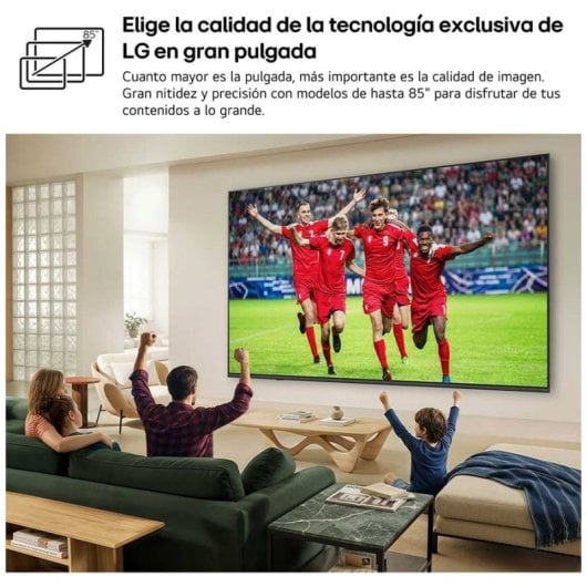 TV LG QNED MiniLED 55QNED8EB3B 55" 4K UltraHD 60Hz Smart TV WebOS HDR10 AI Sound Pro