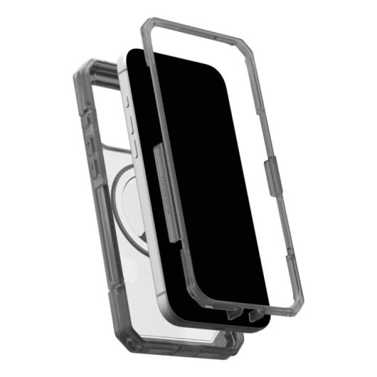 Funda para móvil Urban Armor Gear cover TPU transparente ceniza para iPhone 17 Pro Max