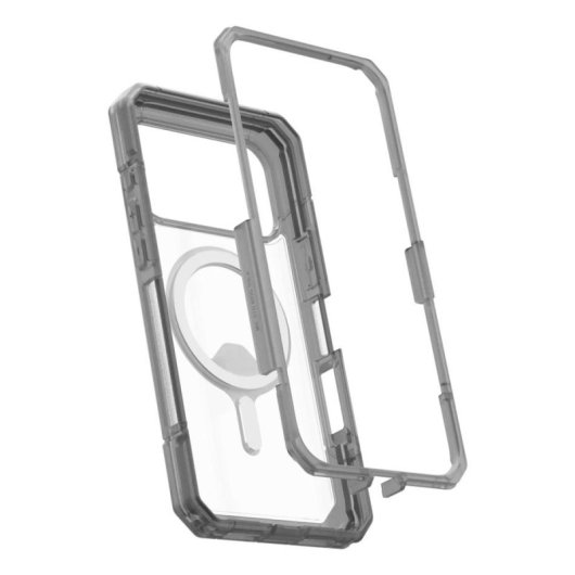 Funda para móvil Urban Armor Gear cover TPU transparente ceniza para iPhone 17 Pro Max