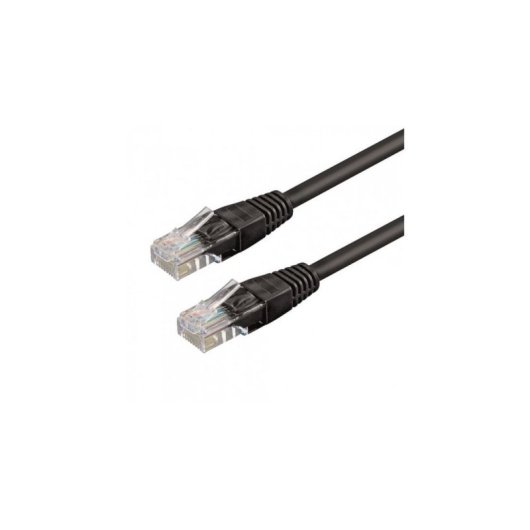 Netzwerk kabel WP Cat6 UTP RJ45 2 m Schwarz