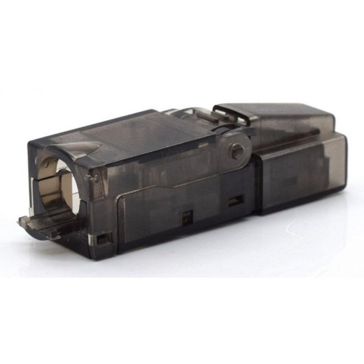 RJ-45 Steckverbinder WP WPC-MDP-88-6AUP-TL Cat6a werkzeuglos schwarz transparent