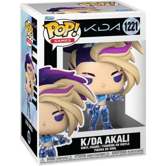 Figura Funko Pop Akali K/DA League of Legends Vinile da collezione