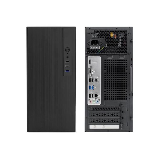 Boitier PC CoolBox M460 USB-C 3.2 Gen1 SGCC 0,8 mm