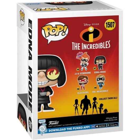 Figur Funko Pop! Funko 80949 Edna Mode Vinyl Rot