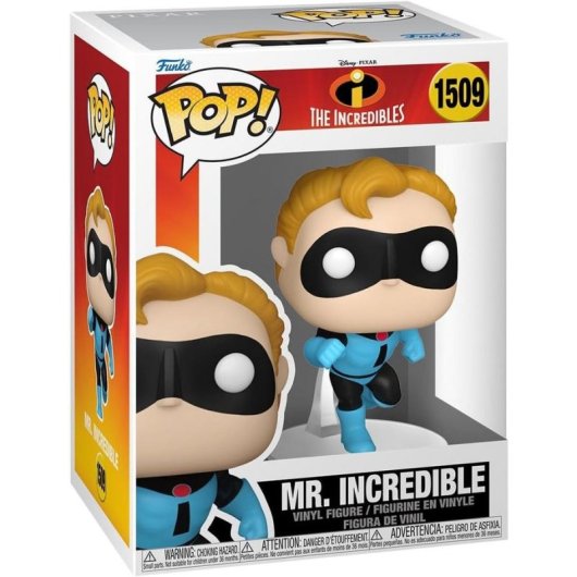 Figura de Vinilo Funko Pop! Disney Pixar Los Increíbles Señor Increíble Coleccionable