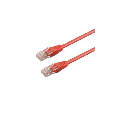 Netzwerkkabel WP WPC-PAT-6U020R Cat6 2 m Rot U/UTP