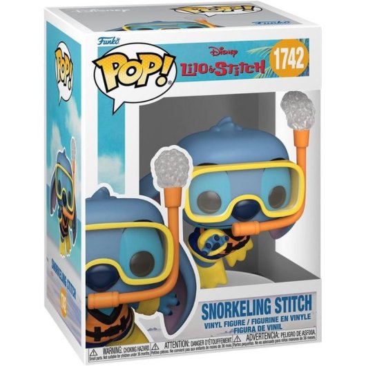 Funko Pop Disney Lilo Stitch Snorkeling Snorkeling Stitch Vinyl Figur