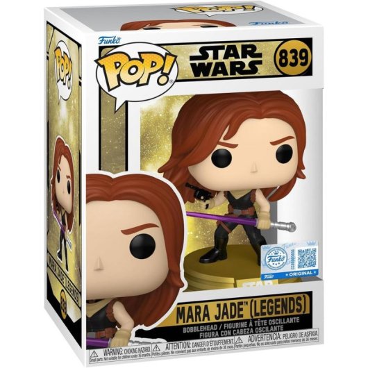 Figura Vinile Funko Pop Mara Jade Star Wars Legends
