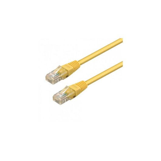 Netzwerkkabel WP WPC-PAT-6U020Y Cat6 2m Gelb RJ-45