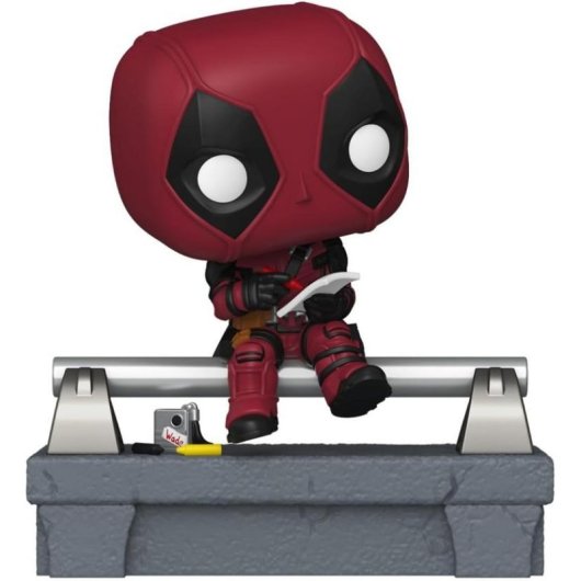 Figura Funko Pop! Deluxe Deadpool en el Puente Vinilo Coleccionable