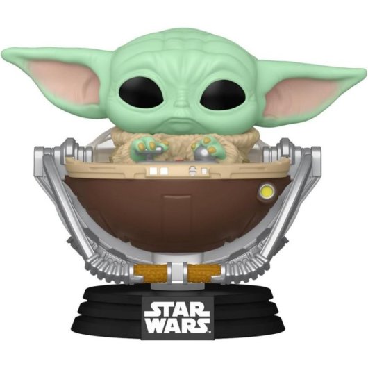 Figur Funko Pop Star Wars The Mandalorian Grogu in Pram Vinyl