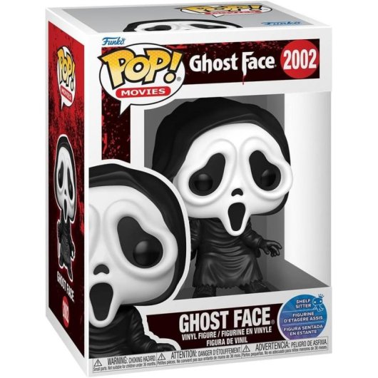 Figur Funko Pop Ghostface Edge Sitter Vinyl Chibi Horror