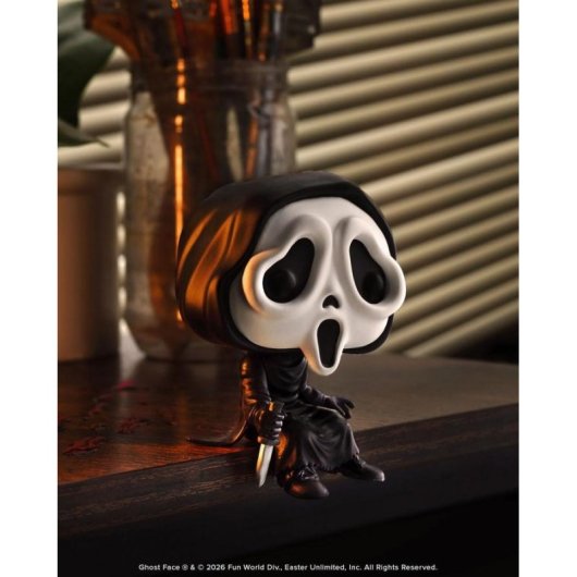 Figur Funko Pop Ghostface Edge Sitter Vinyl Chibi Horror