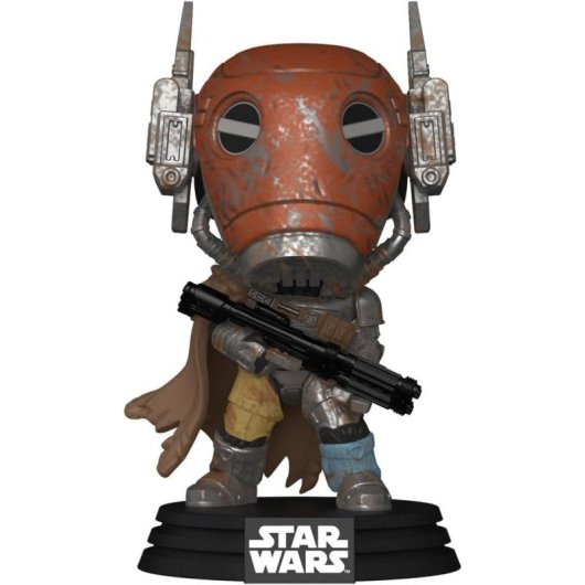 Vinyl Figur Funko Pop Star Wars Mandalorian Grogu Mercenary Guard Droid Mehrfarbig