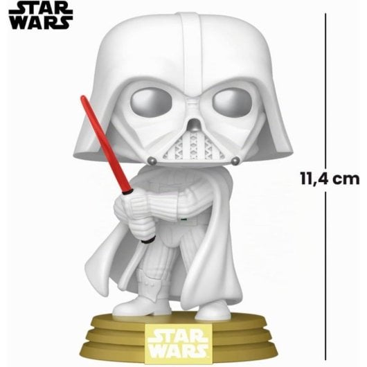 Figura Funko Pop Star Wars Darth Vader em armadura branca Infinities