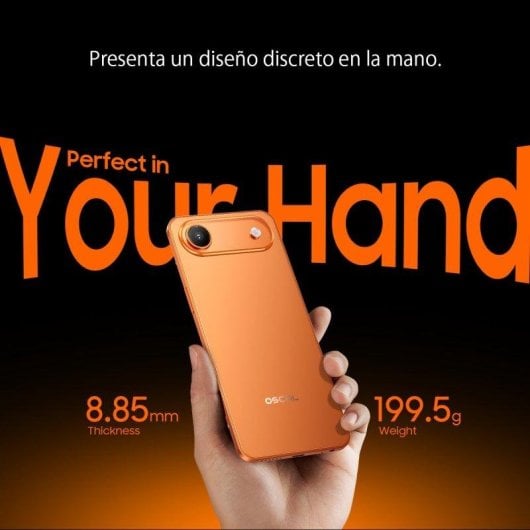 Oscal Flat 3C 4G 4GB 6,56" 128GB Bleu Double SIM