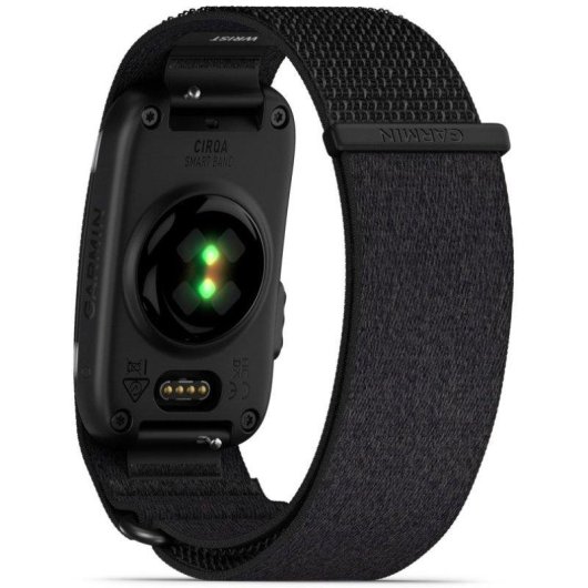 Pulsera de actividad Garmin CIRQA Bluetooth GPS Negra 10 días autonomía seguimiento salud