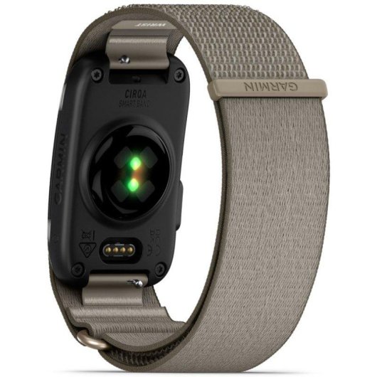 Pulsera de actividad Garmin Smart Band CIRQA S-M Bluetooth GPS Gris 10 días autonomía