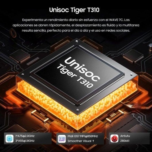 Blackview Wave 7C 4G 4GB 128GB 6,56" Bleu Double SIM