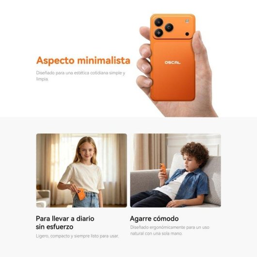 OSCAL Flat 3C Mini 4G 3GB 32GB 5" Schwarz