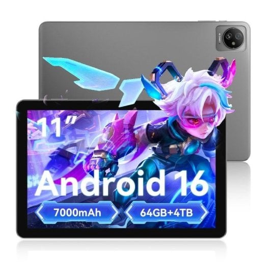 Tablet ExcitPower T30 WiFi 11" 4GB Gris 64GB Batería larga duración