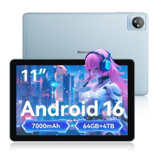 Tablet ExcitPower T30 WiFi 11" Azul 4GB 64GB batería duradera